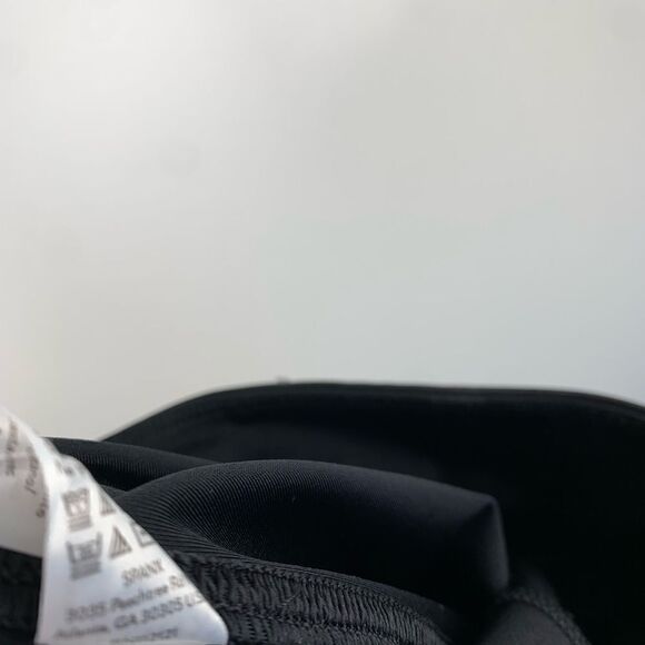 Spanx Women's Faux Leather Leggings Elastic Waist Stretch High Rise Black - Picture 6 of 6